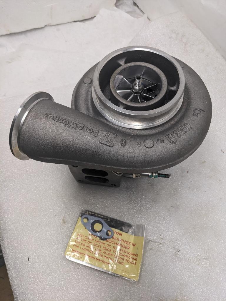 BORGWARNER 176806 S400SX T4 TURBO 75MM T6 TWIN SCROLL 500 HP NEW E2