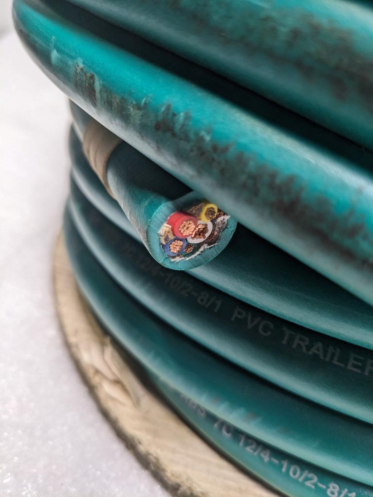 GROTE INDUSTRIES 82-5624 ABS TRAILER CABLE 60V 7C 4/12 2/10 1/8 GA 250FT NEW B2