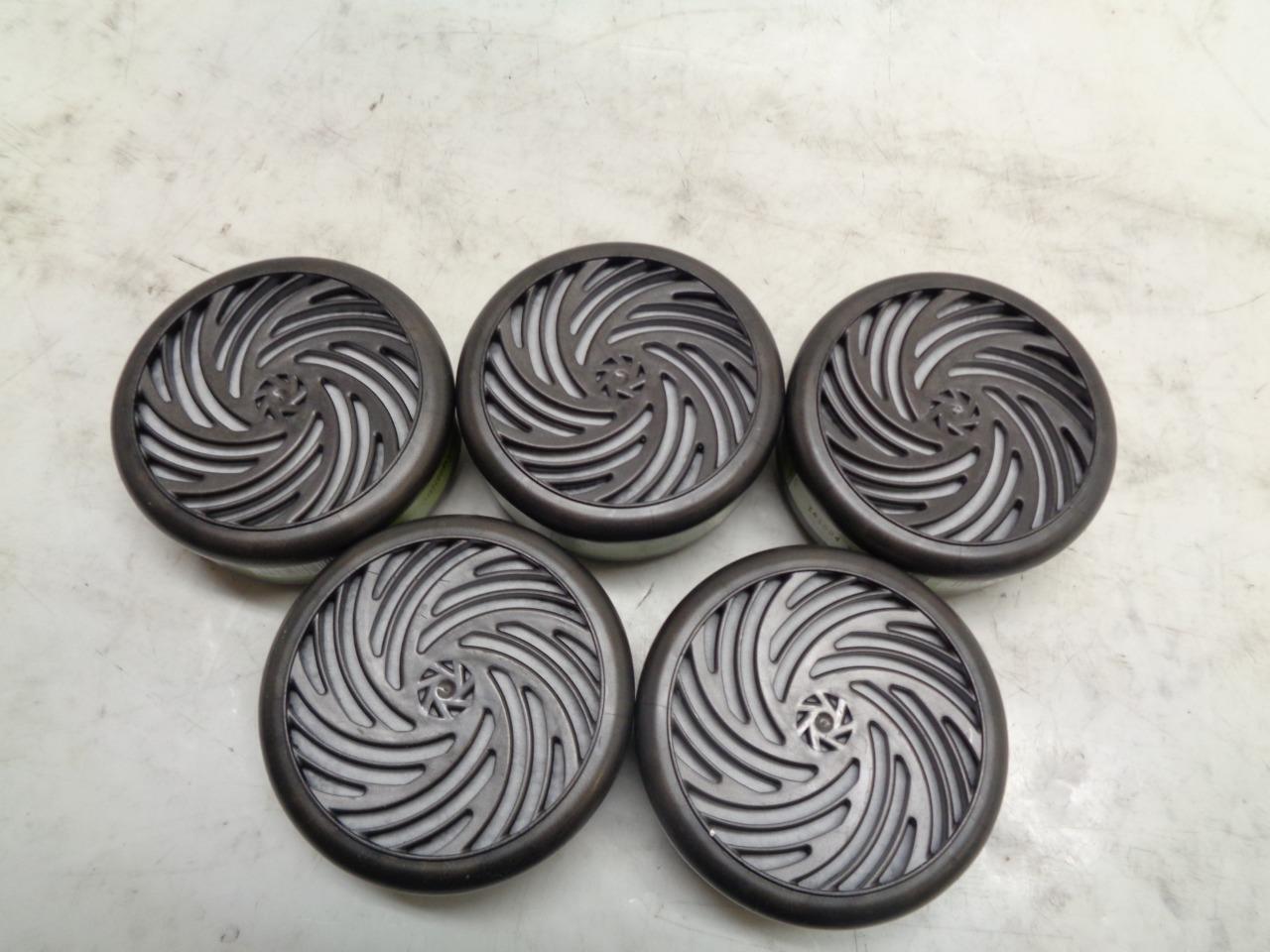 NEW MOLDEX AIR PURIFYING FORMALDEHYDE CARTRIDGES #7500 (PACK OF 5) R30T1