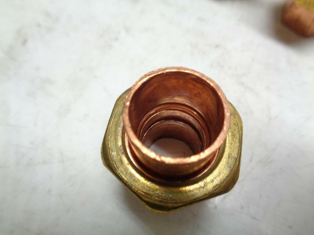 NEW 5 PACK MUELLER W08003 WROT COPPER 1/2" CxC UNIONS R10TC