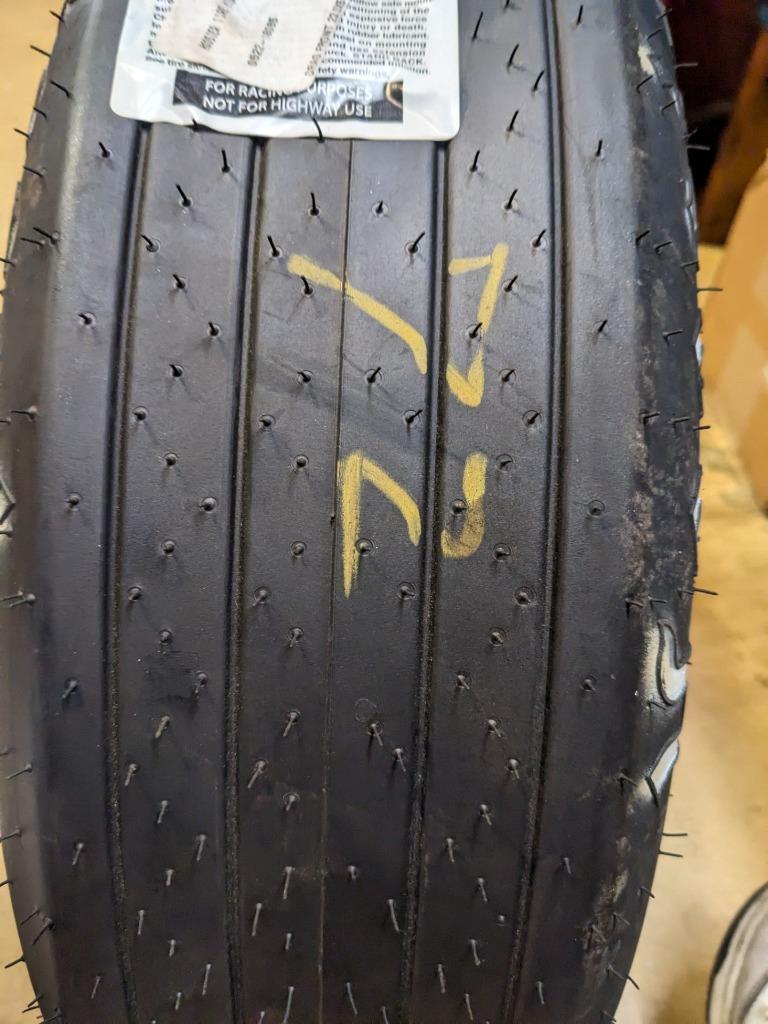 HOOSIER DRAG FRONT 23.0 5.0 15 DRAG RACING TIRE 18085 CQ3