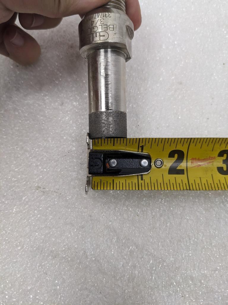 CRL HBT34 331747/024 3/4" BELGIAN THREAD ELECTRO-FORMED DIAMOND DRILL NEW D0