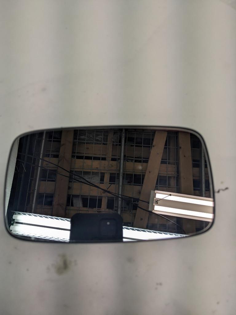PORSCHE 928 INCOMPLETE SIDE VIEW MIRROR KIT- BLACK- 92862433500 USED R25