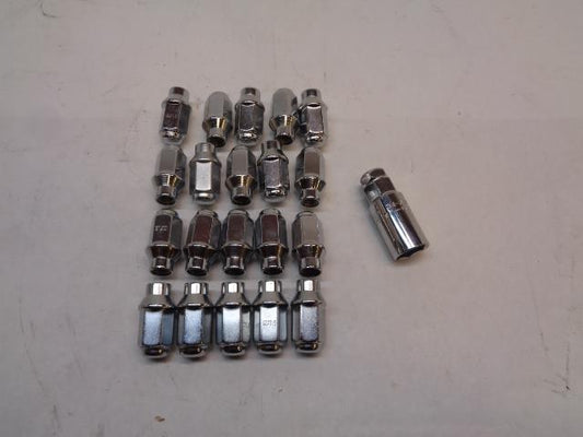 20 CHROME ET STYLE CONICAL WHEEL LUG NUTS 12X1.5 FIT CHRYSLER AND DODGE R15T2