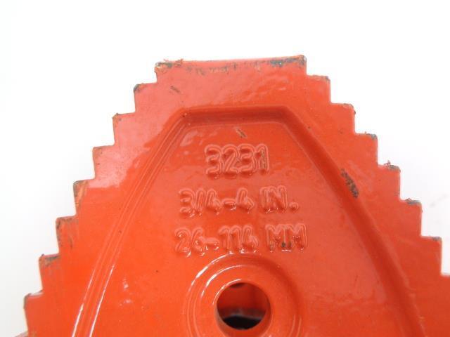 RIDGID 3231 DOUBLE-END REVERSIBLE CHAIN TONGS 3/4"-4" PIPE CAPACITY NEW H2