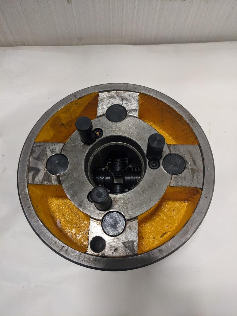 HUA PAI K72 200/D4 Manual Lathe ChucK 203.2 mm Dia 4 Jaws Independent 2000 BSRG5