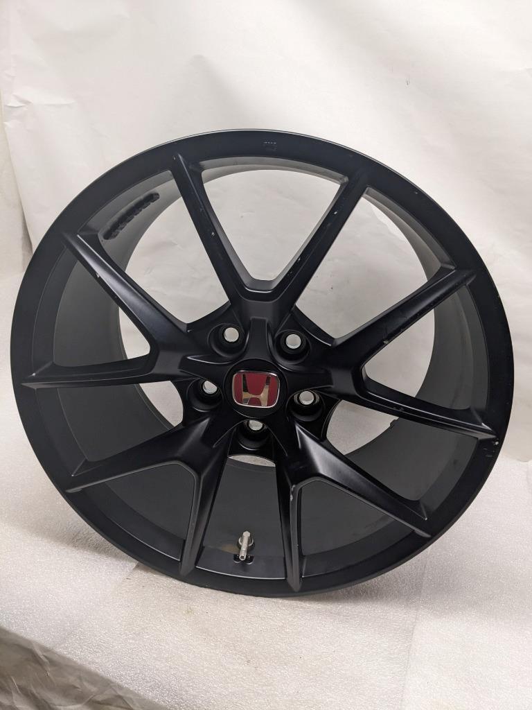 1 HONDA WHEEL 42700T60A92 19X9.5 ET60 POWDER COAT BLACK 5X120 NEW B2