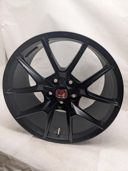 1 HONDA WHEEL 42700T60A92 19X9.5 ET60 POWDER COAT BLACK 5X120 NEW B2