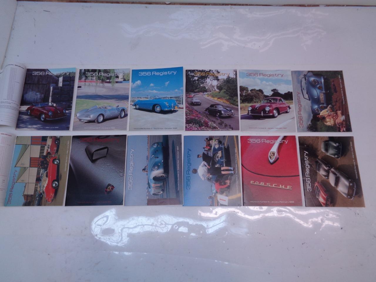 PORSCHE 356 REGISTRY VOL.6 AUG/SEPT '80 - VOL.35 MAY/JUNE '10 (FEW MISSING) R31