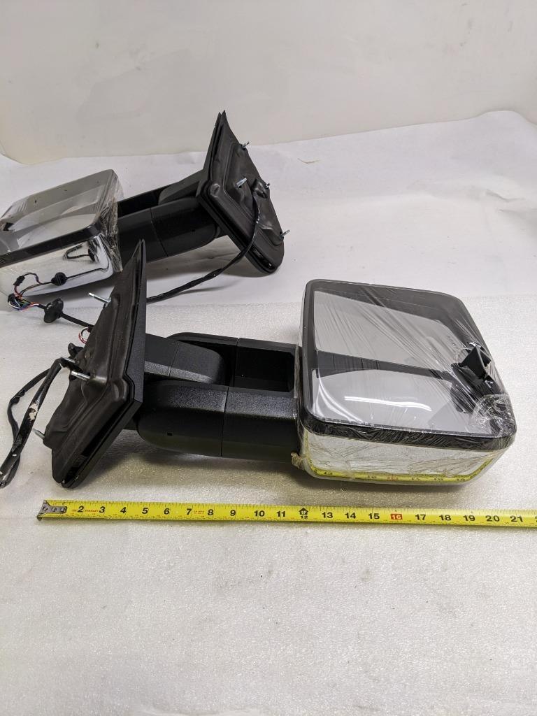 AFTERMARKET RIGHT/LEFT MIRROR PAIR FOR 2014-2019 CHEVROLET SILVERADO NEW R33