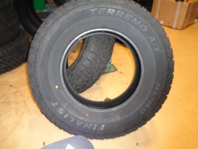 TRAVELSTAR TERRENO A/T BSW P 265 70 17 115T SL ALL TERRAIN TIRE LL-SUV041 CQ1