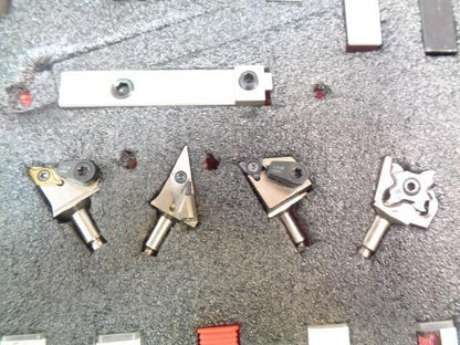 TUNGALOY J-SERIES SWISS TOOL KIT FOR TURNING AND GROOVING NEW R35