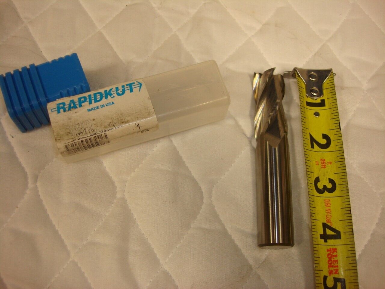 3/4" RAPIDKUT 4 FLUTE CARBIDE FINISH END MILL NEW HD DD504048S R22T6BM