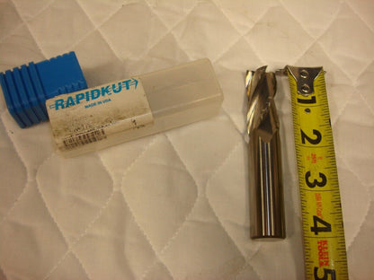3/4" RAPIDKUT 4 FLUTE CARBIDE FINISH END MILL NEW HD DD504048S R22T6BM
