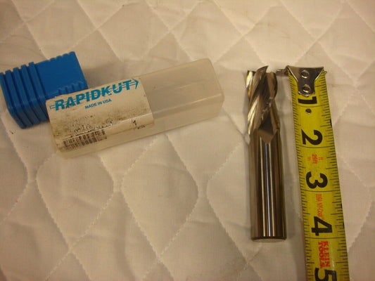 3/4" RAPIDKUT 4 FLUTE CARBIDE FINISH END MILL NEW HD DD504048S R22T6BM