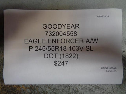 1 GOODYEAR EAGLE ENFORCER AW P 245 55 18 103V SL 732004558 TIRE BQ1