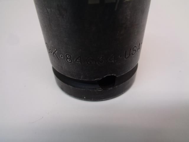 SK TOOLS 3/4" DRIVE 6 POINT 1-1/6" STANDARD FRACTIONAL IMPACT SOCKET 84634 R22