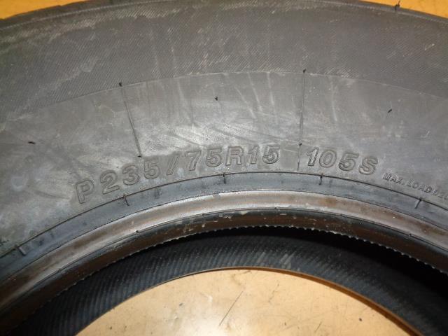 1 YOKOHAMA AVID TOURING S 235 75 15 105S SL TIRE 110131821
