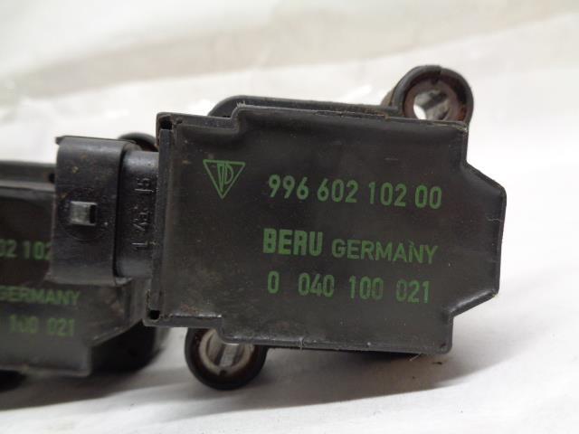 BERU PORSCHE BOXSTER/CARRERA IGNITION COILS SET OF 6 USED 996 602 102 00 R25T6