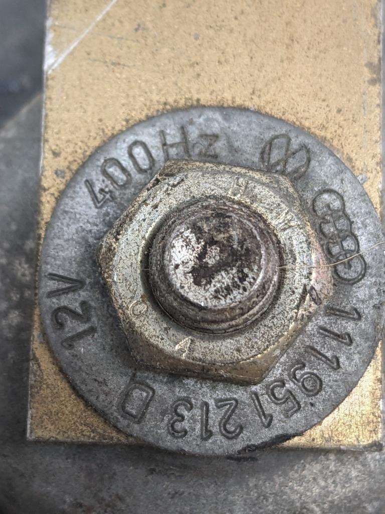 PORSCHE 911 ANTI-THEFT WARNING HORN ALARM SYSTEM 400HV 111951213 #2 USED R21T2