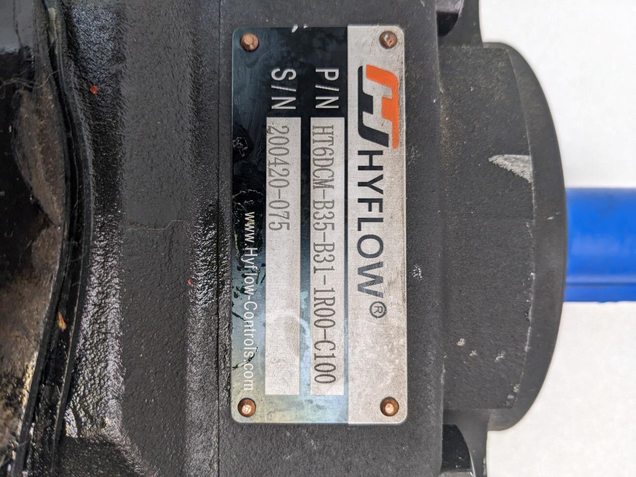 HYFLOW HT6DCM-B35-B31-1R00-C100 DOUBLE VANE PUMP NEW H1