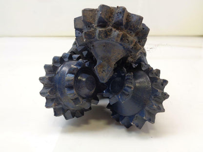 NEW 3-3/4" DEEP SEA ROLLER TRICONE MINING DRILL BIT BLUE W/ FEMALE THREADING H2