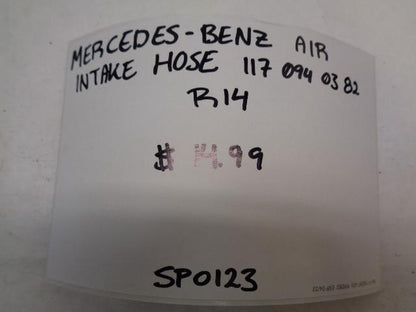 GENUINE MERCEDES-BENZ 1986-1991 AIR INTAKE HOSE 117 094 03 82 R14