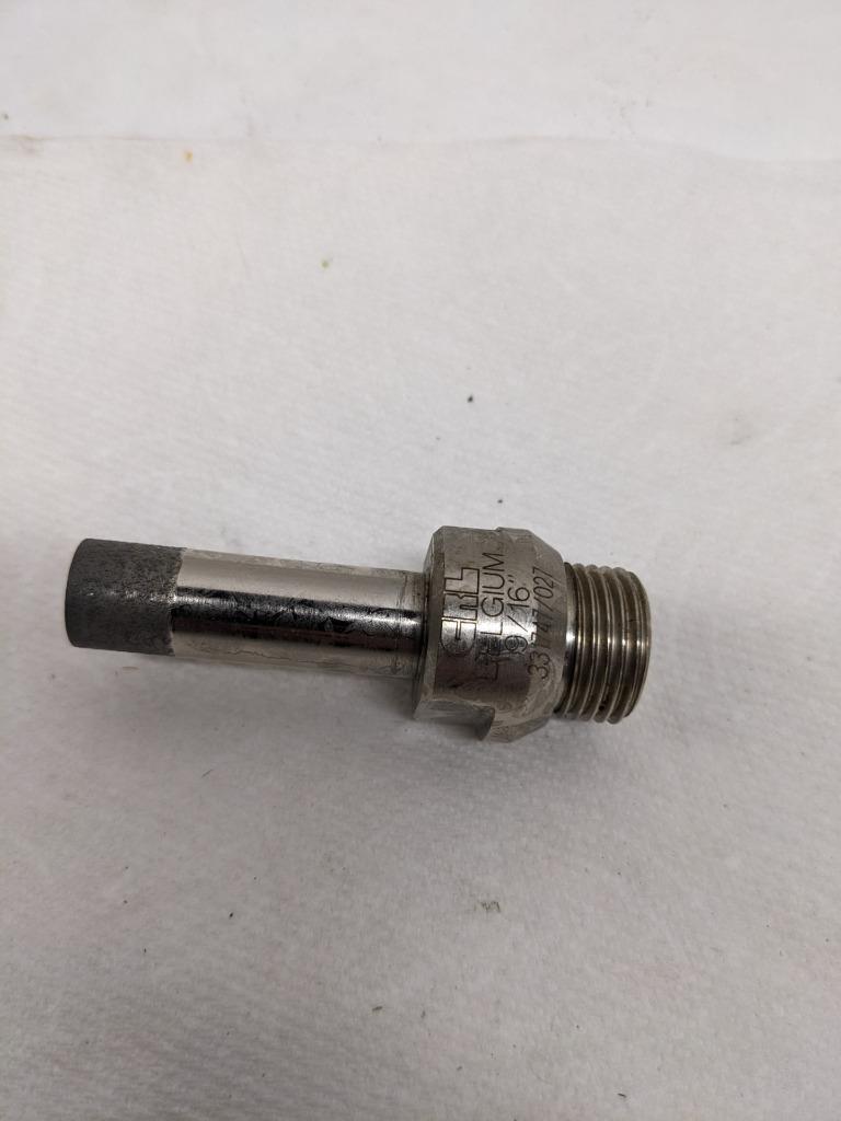 CRL HBT916 331747/027 9/16" BELGIAN THREAD ELECTRO-FORMED DIAMOND DRILL NEW D0