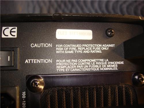 USED PORTABLE TTC ACTERNA FIREBERD 6000A COMMUNICATION ANALYZER R4