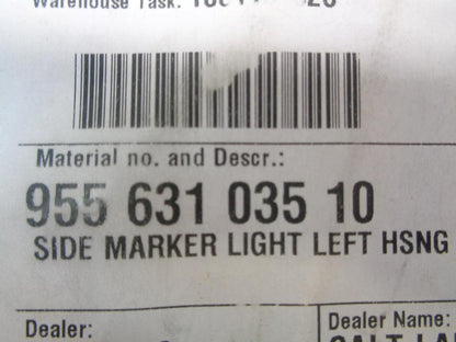 GENUINE PORSCHE CAYENNE 08-10 LEFT SIDE MARKER LIGHT 955.631.035.10  R24T1