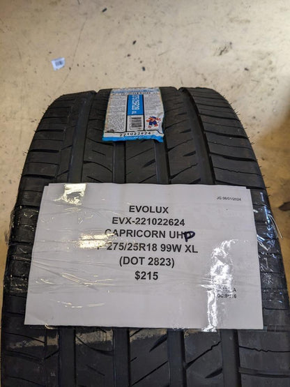 EVOLUXX  CAPRICORN UHP P 275 25 28 99W XL TIRE 221022624 CQ2