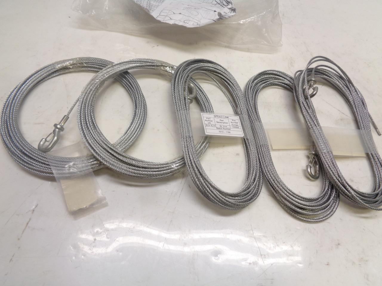 NEW 5 PACK ERICO CADDY SPEED LINK WIRE WITH FASTENERS SLD3L10 R16T1