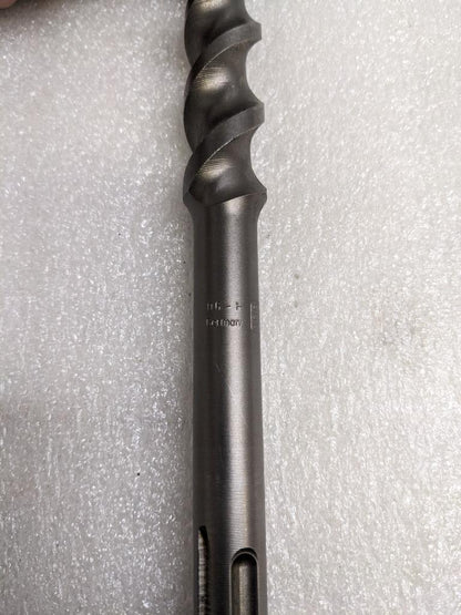 UNBRANDED SDS-MAX CARBIDE TIPPED DRILL 1" X 20-1/2" 4-CUTTER USED D0