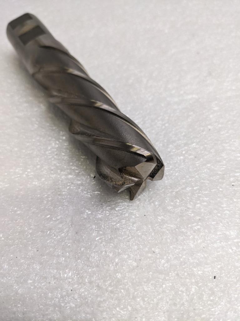 BRUBAKER TOOL 85367 LH END MILL M42 4-FLUTE T350G25-46L 1" DIA. W/N NEW R22T5