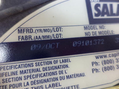 NEW DBI SALA ULTRA-LOK SELF RETRACTABLE LIFELINE 20' 3/16" GALVANIZED 3504433 H2