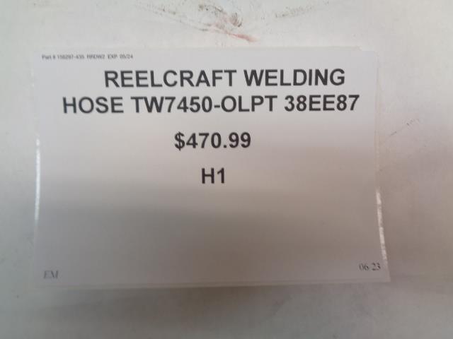 REELCRAFT WELDING HOSE TW7450-OLPT 38EE87