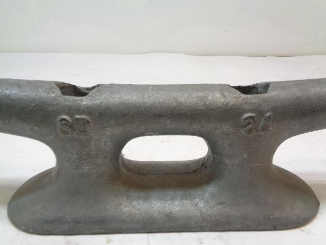 NEW GALVANIZED IRON 24" HEAVY BOAT/DOCK CLEAT R35