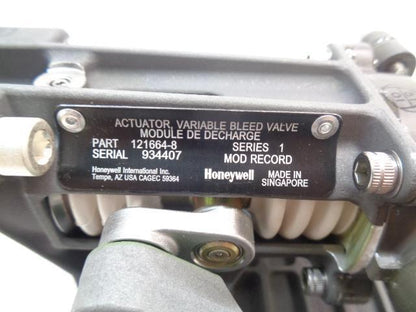 HONEYWELL AEROSPACE 121664-8 VARIABLE ACTUATOR VALVE FOR AIRCRAFT ENGINES NEW R5