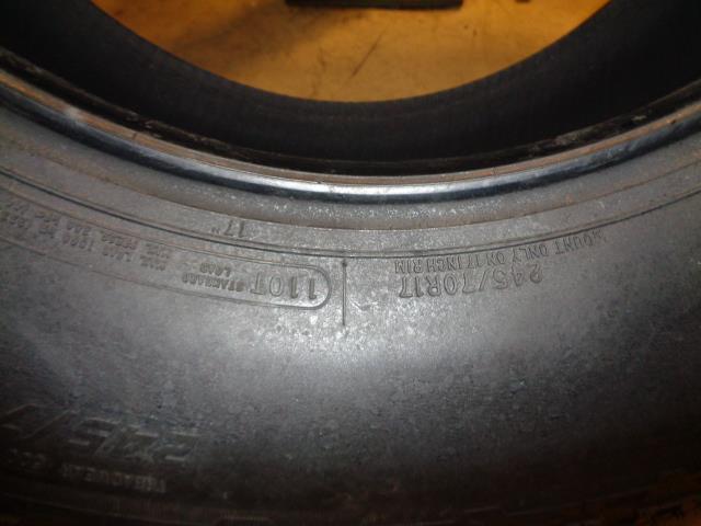 HERCULES TERRA TRAC A/T II OWL P 245 70 17 110T SL TIRE 09175 CQ4