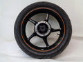 YAMAHA 2004-07 FZ6 17x4.5 5 SPOKE ORANGE STRIPE WHEEL & TIRE SR