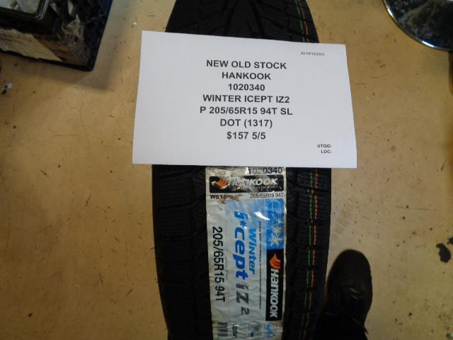 NOS HANKOOK WINTER ICEPT IZ2 P 205 65 15 94T SL SNOW/WINTER TIRE 1020340 BQ3