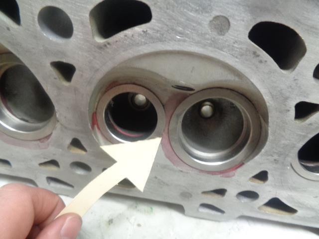 85-88 PORSCHE 944 TURBO CYLINDER HEAD W/O VALVES/SPRINGS 951 104 303 1R NO.3 I2