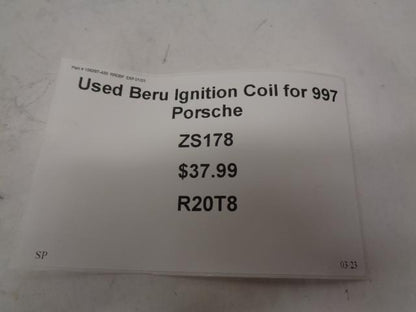 Used Beru Ignition Coil for 997 Porsche ZS178 R20T8