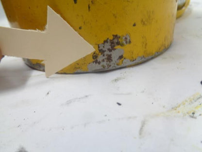 THIN TYPE HYDRAULIC CYLINDER JACK FCY-50 50 TON 100MM TRAVEL NEW J2