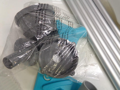 NEW SKOOBAMAX POOL VACUUM KIT 8-18' 530 GAL MIN./1300 GAL MAX. CAPACITY R28