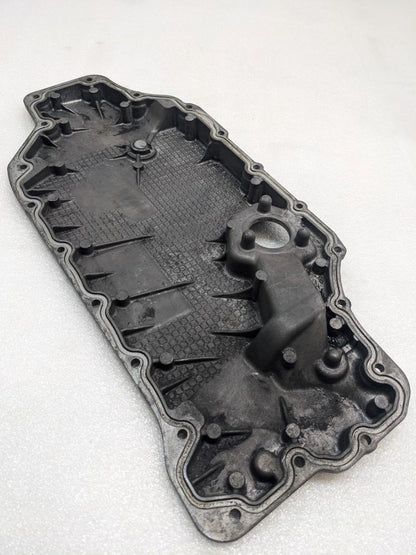 PORSCHE MACAN 15-18 TURBO ENGINE LOWER OIL PAN 94610701531 USED R24