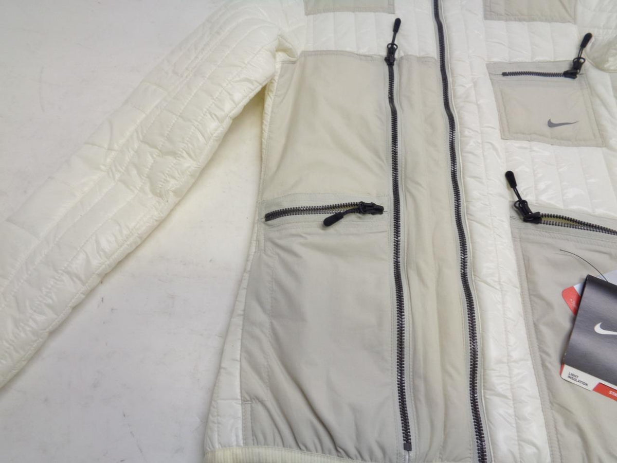 NEW WOMENS NIKE TRAINING JACKET WHITE SIZE XS 485937 SR