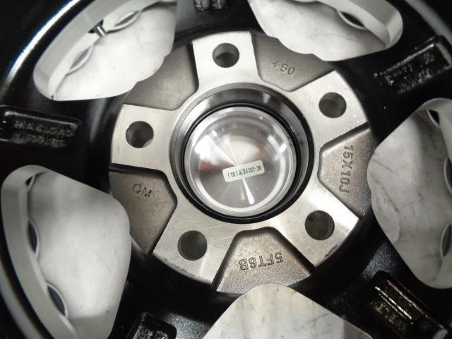 NEW WELD RACING WHEEL 2PC S71 BEADLOCK GLOSS BLACK/CHROME 15x10 5x114.3 WR