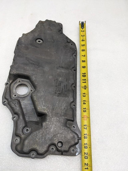 PORSCHE MACAN 15-18 TURBO ENGINE LOWER OIL PAN 94610701531 USED R24