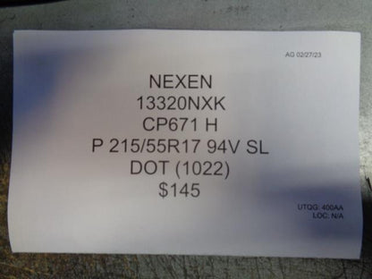 2 NEXEN CP671 H P 215 55 17 94V SL ALL SEASON TIRES 13320NXK BQ3